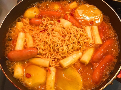 がっつり辛うま!!ラッポギ♪